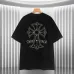 Chrome Hearts T-shirt for MEN Black/White #A53513