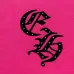 Chrome Hearts T-shirt for MEN  Black/White/Red #A46962