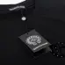 Chrome Hearts T-shirt for MEN  Black/White/Red #A46962