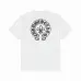 Chrome Hearts T-shirt for MEN  Black/White/Red #A46962
