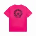 Chrome Hearts T-shirt for MEN  Black/White/Red #A46962