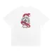 Chrome Hearts T-shirt for MEN Black/White/Red #A49314