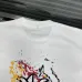 Chrome Hearts T-shirt for MEN Color logo Black/White #A46971