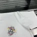 Chrome Hearts T-shirt for MEN Color logo Black/White #A46971