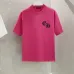 Chrome Hearts T-shirt for MEN Crew Neck  printing Black/White/Red #A46417