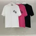 Chrome Hearts T-shirt for MEN Crew Neck  printing Black/White/Red #A46417