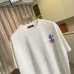 Chrome Hearts T-shirt for MEN Gothic Cross &amp; Colorful Splash Art Black/White/Red #A54214