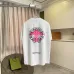 Chrome Hearts T-shirt for MEN Pink Logo Gothic Inspired Back Design Black/White/Red #A54213