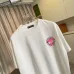 Chrome Hearts T-shirt for MEN Pink Logo Gothic Inspired Back Design Black/White/Red #A54213
