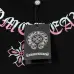 Chrome Hearts T-shirt for MEN cross Black/White #A46970