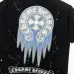 Chrome Hearts T-shirt for MEN cross Black/White/Grey  #A46966