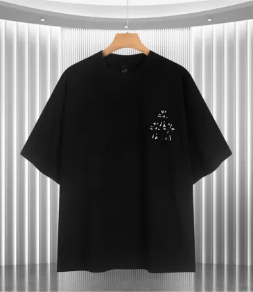 Chrome Hearts T-shirt for MEN high quality Black/Grey #A53333