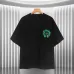 Chrome Hearts White T-shirt Green Jungle Themed Logo Art Nature Inspired Luxury Black/White #A54217
