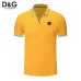 D&amp;G T-Shirts Polo for MEN Black/White/Yellow/Blue/Grey/Red #A46610