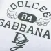 D&amp;G T-Shirts for MEN 84 Black/White #A47073