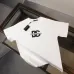 D&amp;G T-Shirts for MEN Black/White #A47080