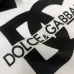 D&amp;G T-Shirts for MEN Black/White #A47080