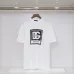 D&amp;G T-Shirts for MEN Black/White #A50040
