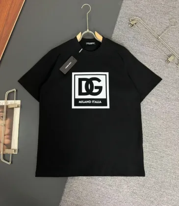 D&amp;G T-Shirts for MEN Black/White #A50323