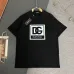 D&amp;G T-Shirts for MEN Black/White #A50323