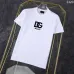 D&amp;G T-Shirts for MEN Black/White/Blue #A47081