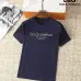D&amp;G T-Shirts for MEN Crew Neck Black/White/Grey/Dark Blue Printing logo letter  #A46470