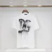 D&amp;G T-Shirts for MEN Embroidered Cotton Tees White/Black #A48637