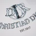 Dior T-shirts for men Christian Dior EST1917 Black/White #A53929