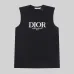 Dior Vest for men Black/White/Blue #A53442