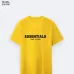 Fear of God T-shirts for MEN Essentials Black/White/BLue/Yellow/Red #A47086