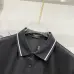 Fendi T-shirts Polo for men Cat's Eye Black/White #A46620
