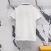 Fendi T-shirts Polo for men Cat's Eye Black/White #A46620