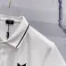Fendi T-shirts Polo for men Cat's Eye Black/White #A46620