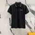 Fendi T-shirts Polo for men Cat's Eye Black/White #A46620
