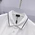 Fendi T-shirts Polo for men Cat's Eye Black/White #A46620