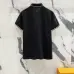 Fendi T-shirts Polo for men Cat's Eye Black/White #A46620