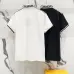 Fendi T-shirts Polo for men Printed collar Black/White #A46618