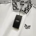 Fendi T-shirts Polo for men Printed collar Black/White #A46618