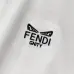 Fendi T-shirts Polo for men Printed collar Black/White #A46618