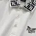 Fendi T-shirts Polo for men Printed collar Black/White #A46618