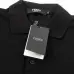 Fendi T-shirts Polo for men Pure black Pure white #A46623