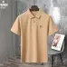 Fendi T-shirts Polo for men Solid Color Black/White/Yellow #A46614