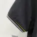 Fendi T-shirts Polo for men Striped collar Black/White #A46616