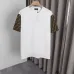 Fendi T-shirts for men 260g Black/White #A53124