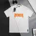 Fendi T-shirts for men Black/White #A47122