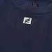 Fendi T-shirts for men Black/White/Blue #A47149