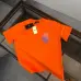 Fendi T-shirts for men Black/White/orange/grey #A47105