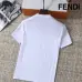 Fendi T-shirts for men Cat's Eye Black/White #A46464