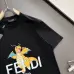 Fendi T-shirts for men Flying Dragon Black/White #A47114