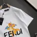 Fendi T-shirts for men Flying Dragon Black/White #A47114